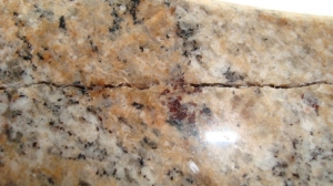Will the repaired area be noticeable on my quartz countertop?